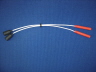 Z�ndkabelpaar mit Hochspannungswiderstand und 4'er RSH